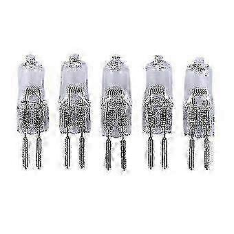 5 Pcs JZ G5.3 24V 35W/50W Halogen Bulbs - Bright Base Light Lamp Bulbs for Home & Professional Use