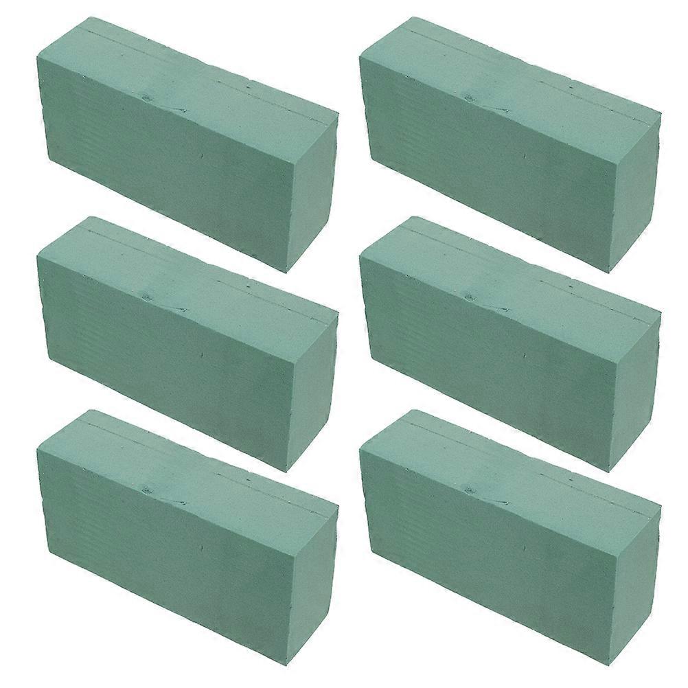 Floral Foam Blocks for Arrangements Supplies for Decoration Use 6 Pieces