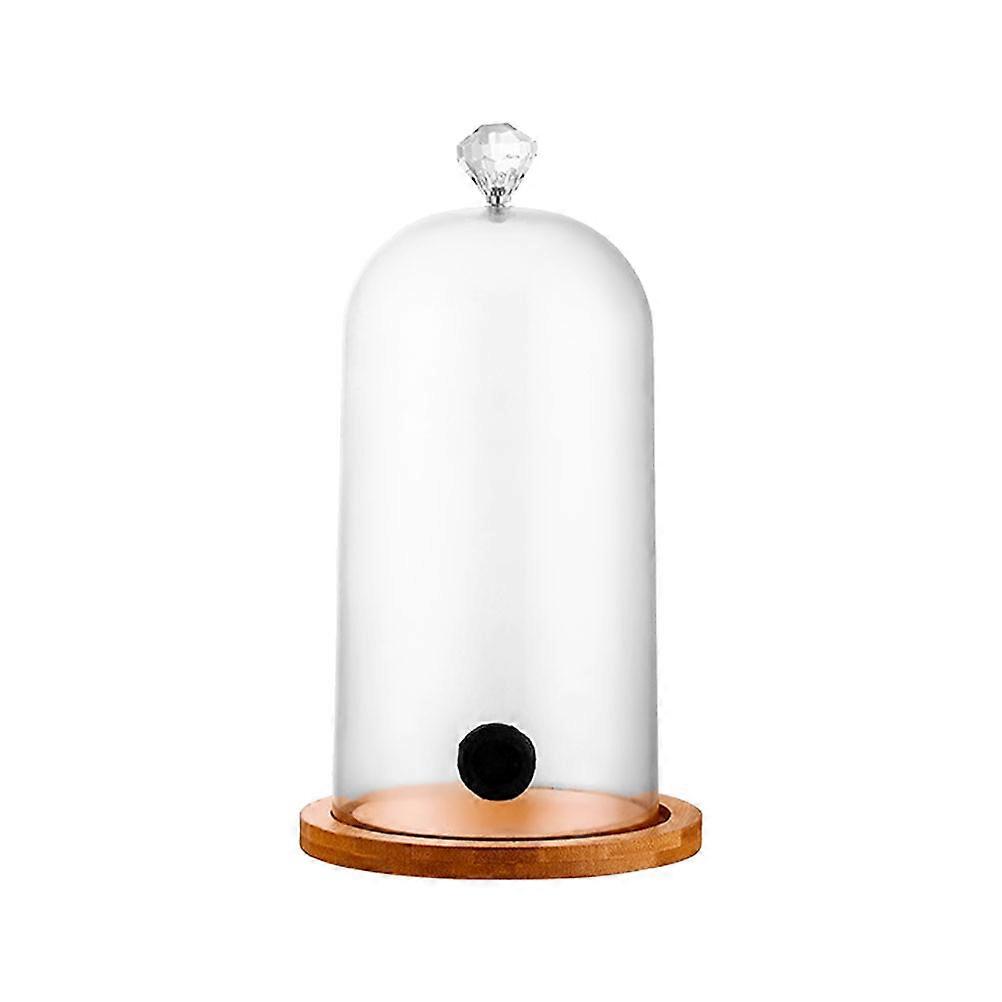 1 Set of Round Cocktail Beverage Smoking Lids for Displaying Dessert Food Covers