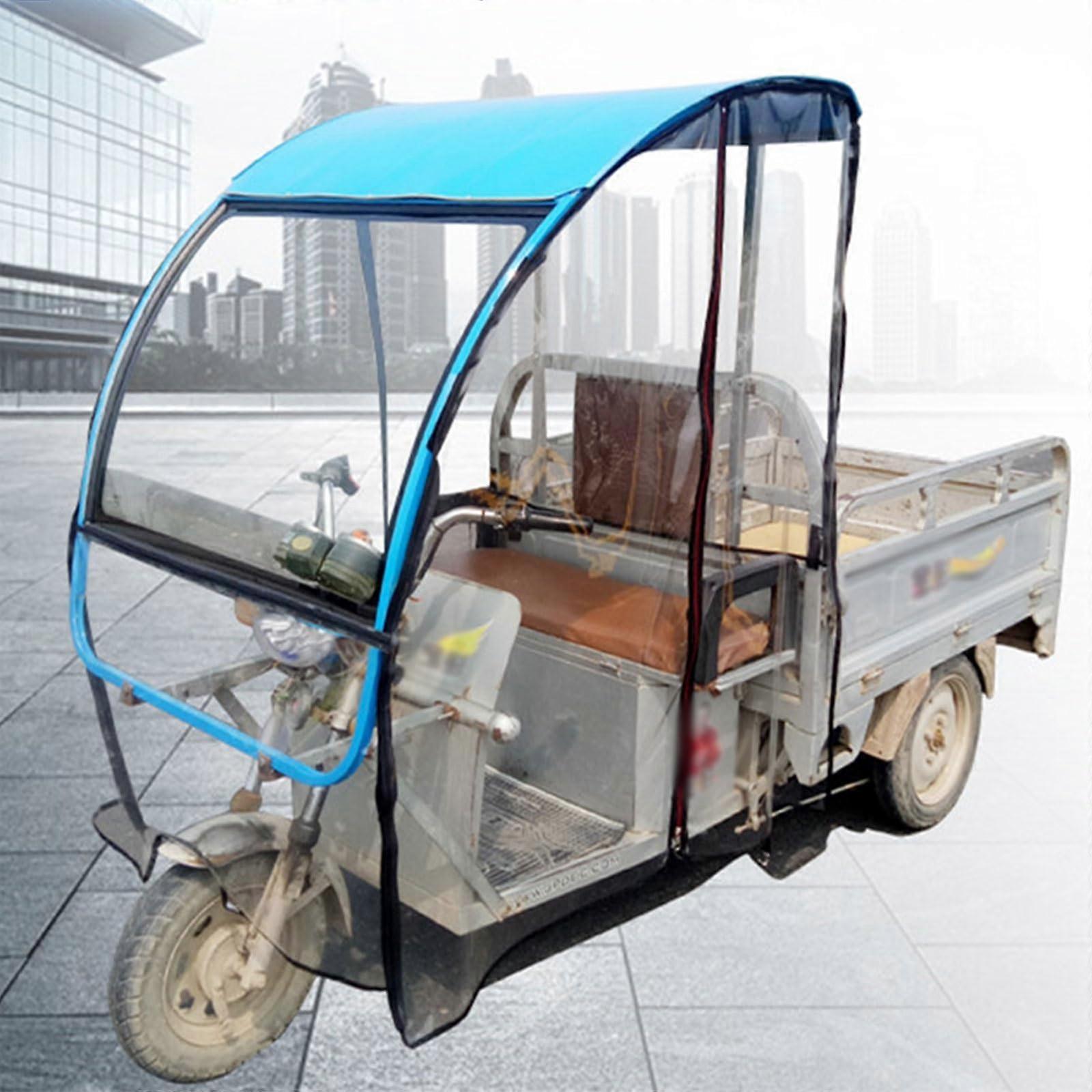Rain Cover for Scooters and Adult Tricycles, All-Season Weatherproof Canopy for Electric Tricycle Frame, Durable Material