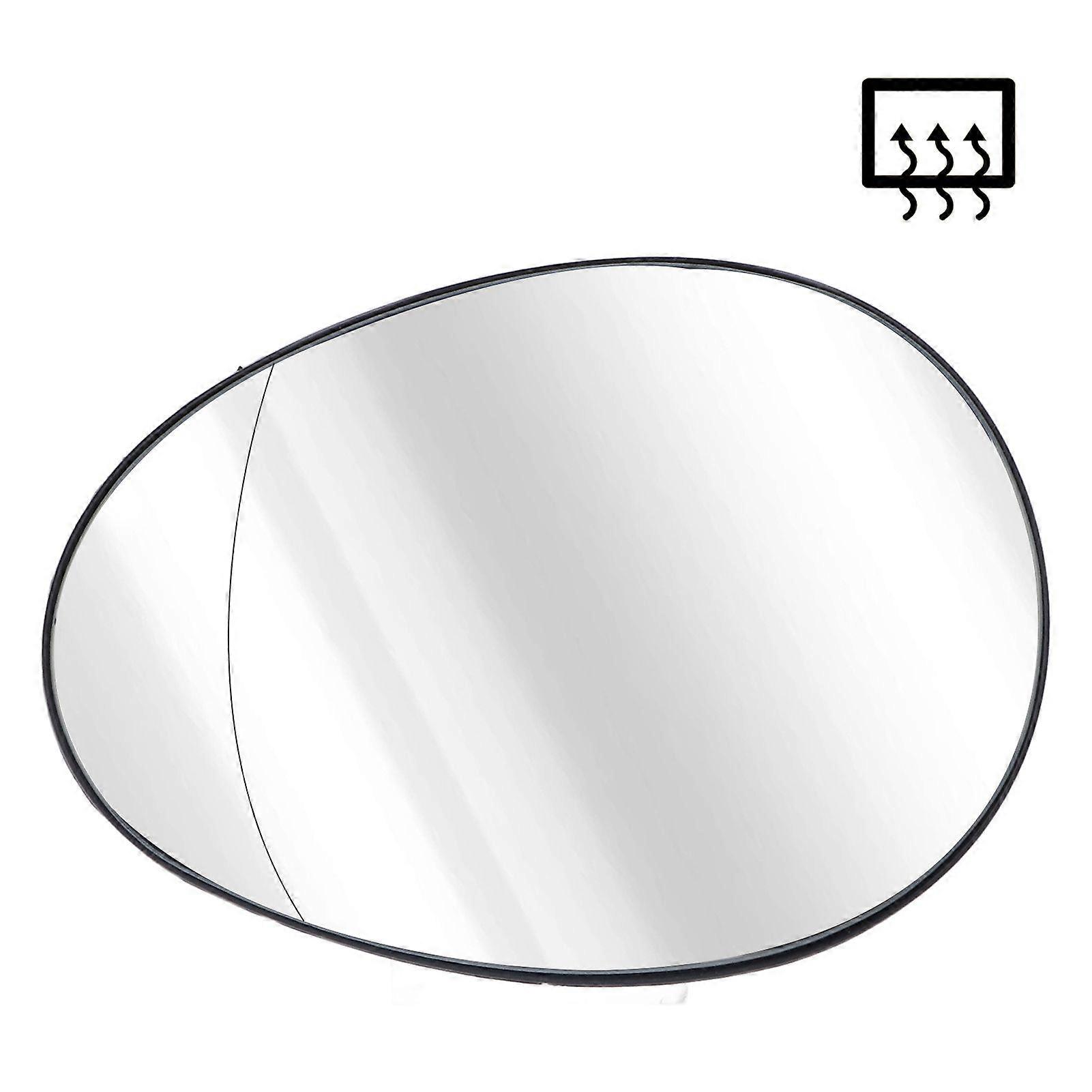rearview mirror glass heated for Cooper R55 R56 R57 R58 R59 left