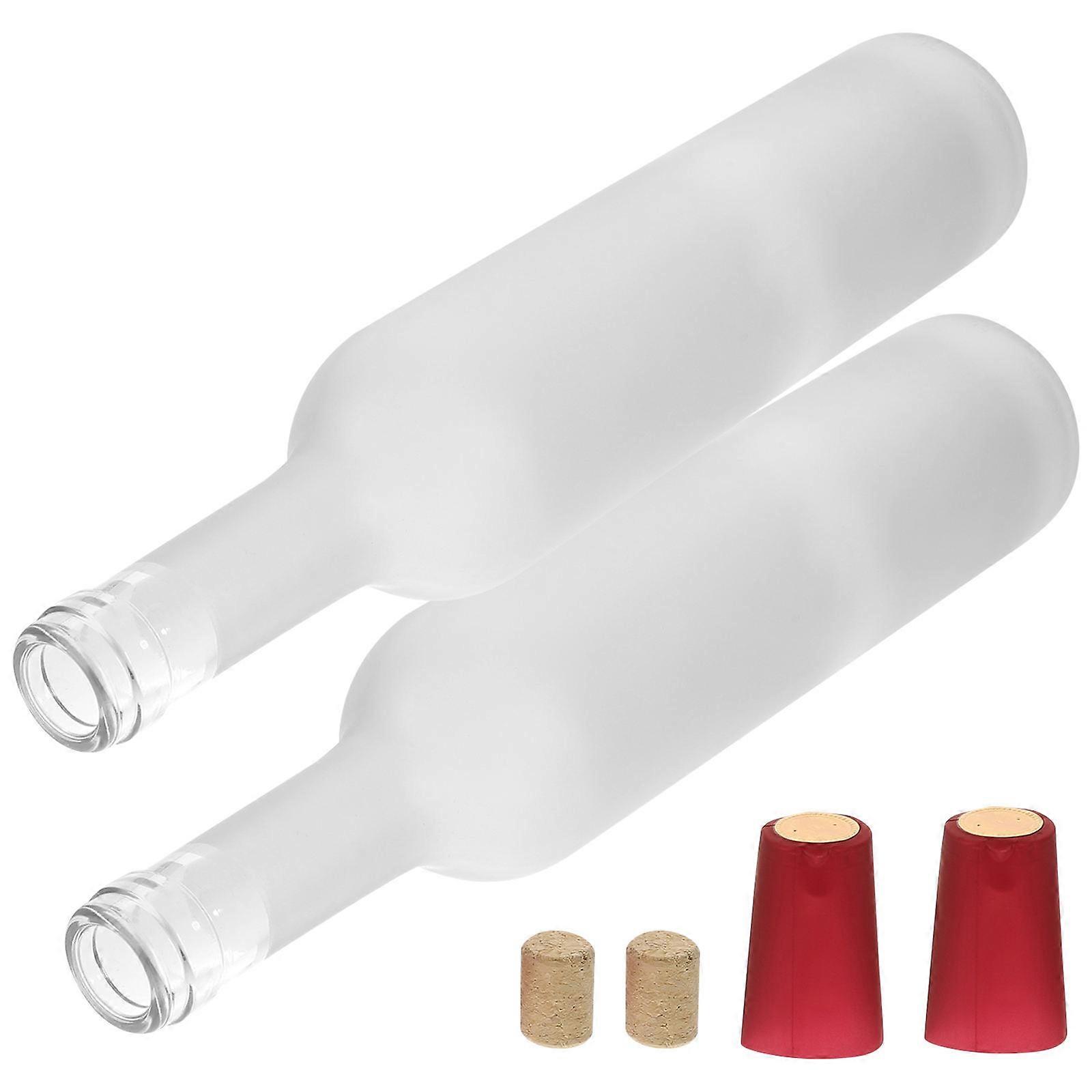 2Pcs Multifunctional Glass Empty For Adults Home Decor And Table Decoration 500ml Stylish Handmade Features