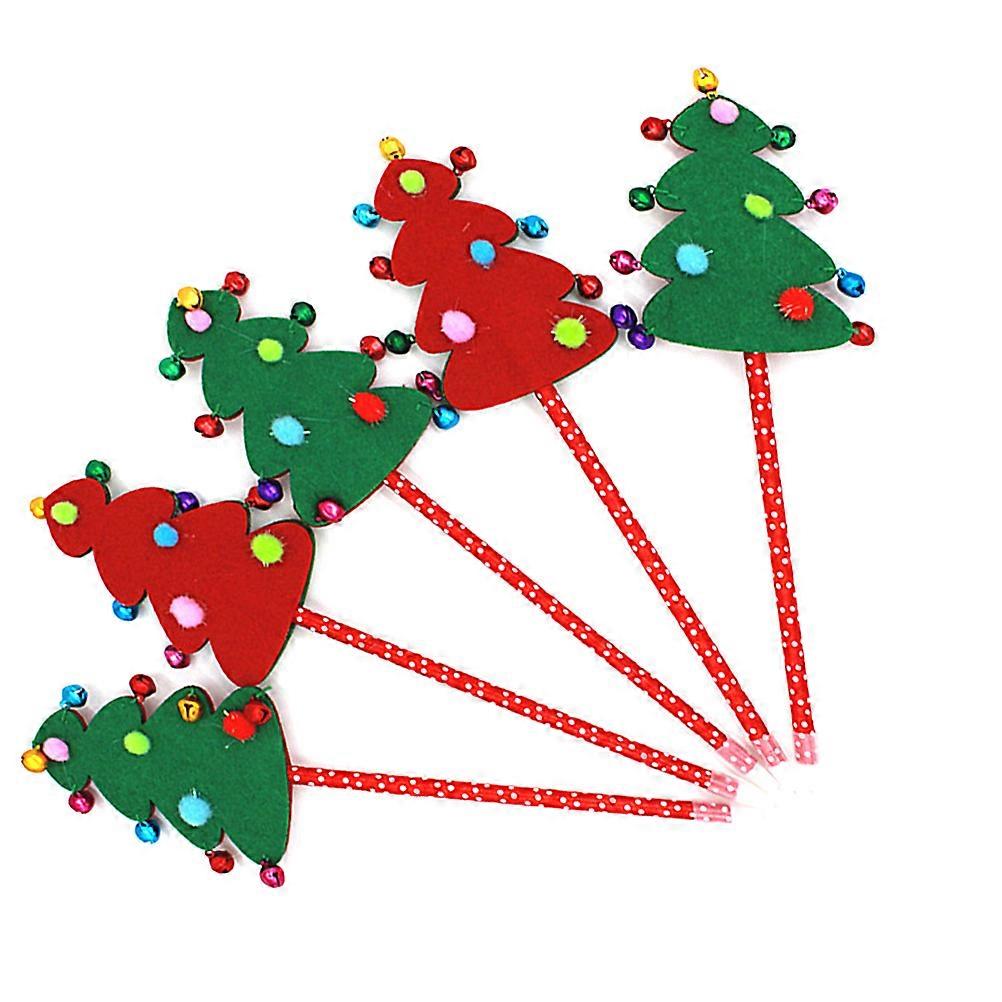 Christmas Tree Ball Pen for Kids with 3Pcs Set of Assorted Color Designs