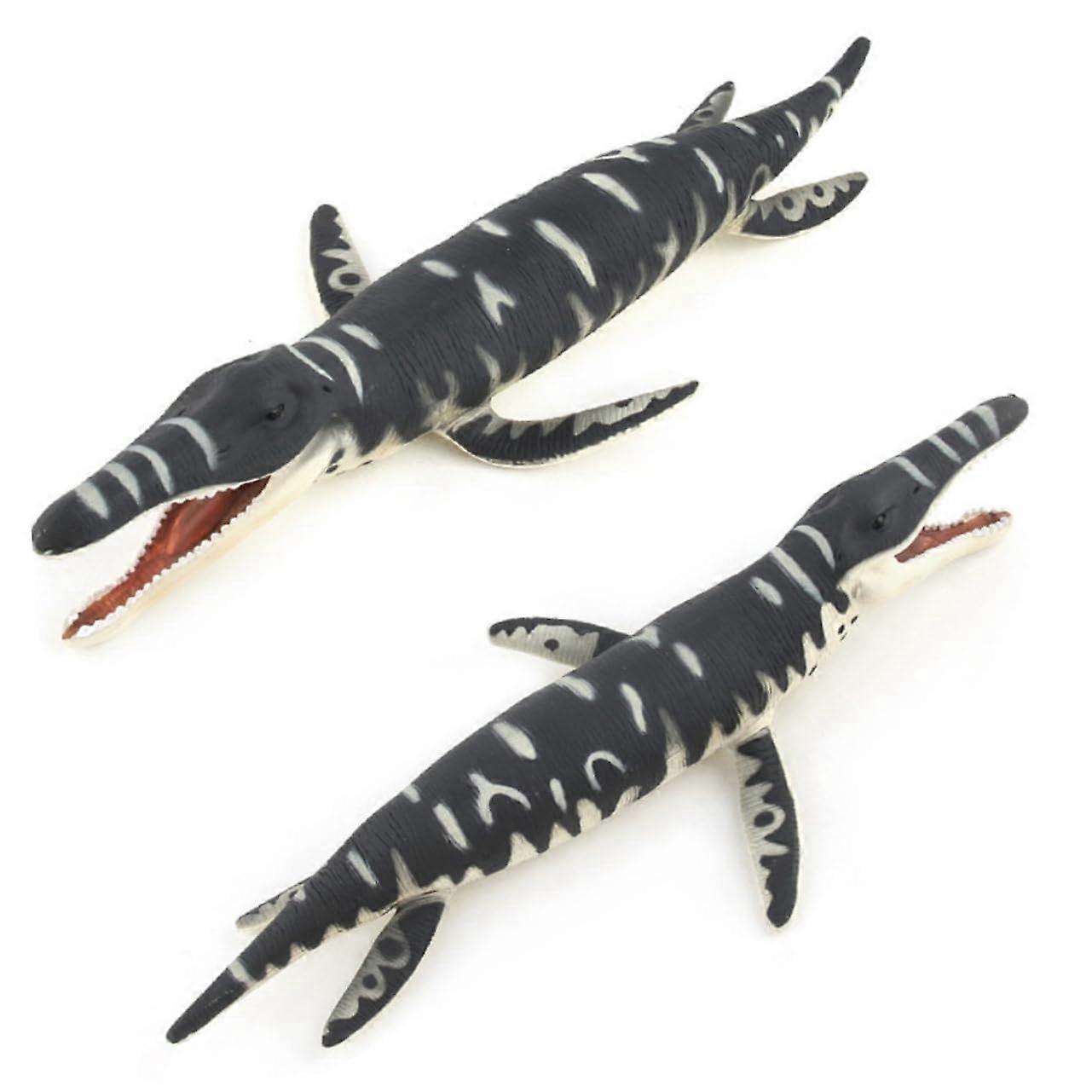 Liopleurodon Dinosaur Model 1 Piece Artificial Figure for Kids Realistic Dinosaur Toy Decoration for Room and Office for Boys and Collectors