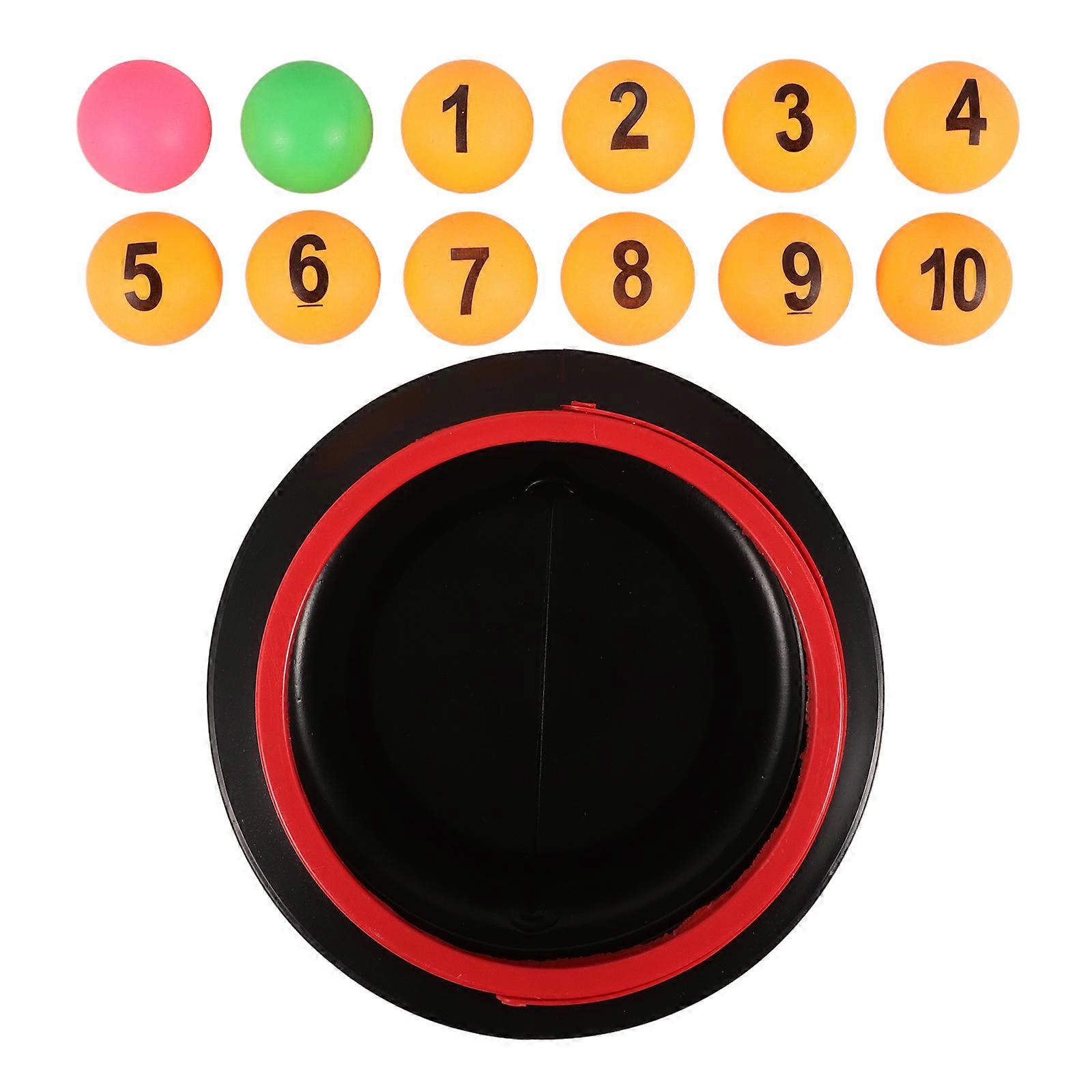 Raffle Number Balls For All Ages Party Prop 9.4X6.7X6.7In Numbered 12 Balls