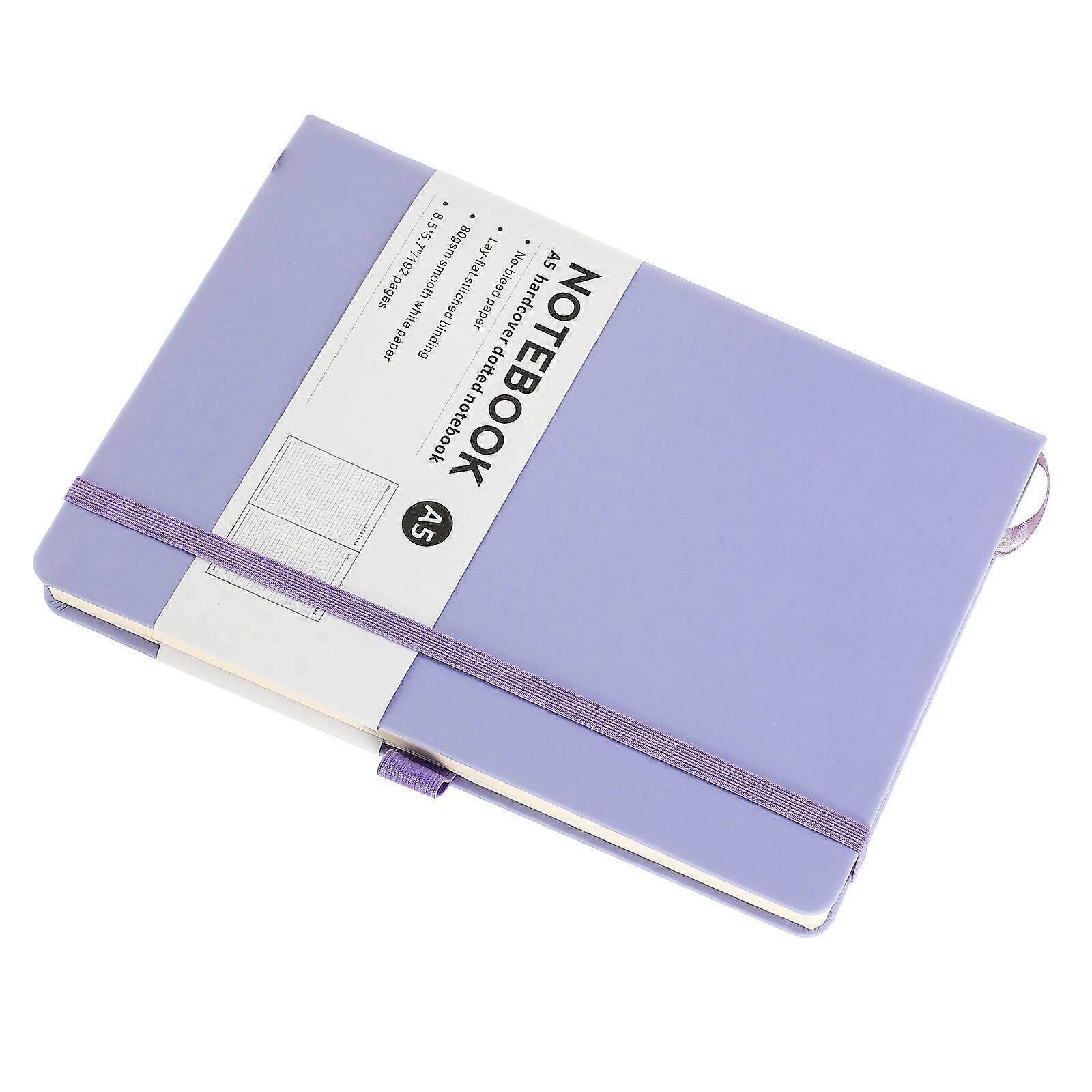 Business Writing Journal Notebook For Students A5 Violet High Textured Cover 1Set