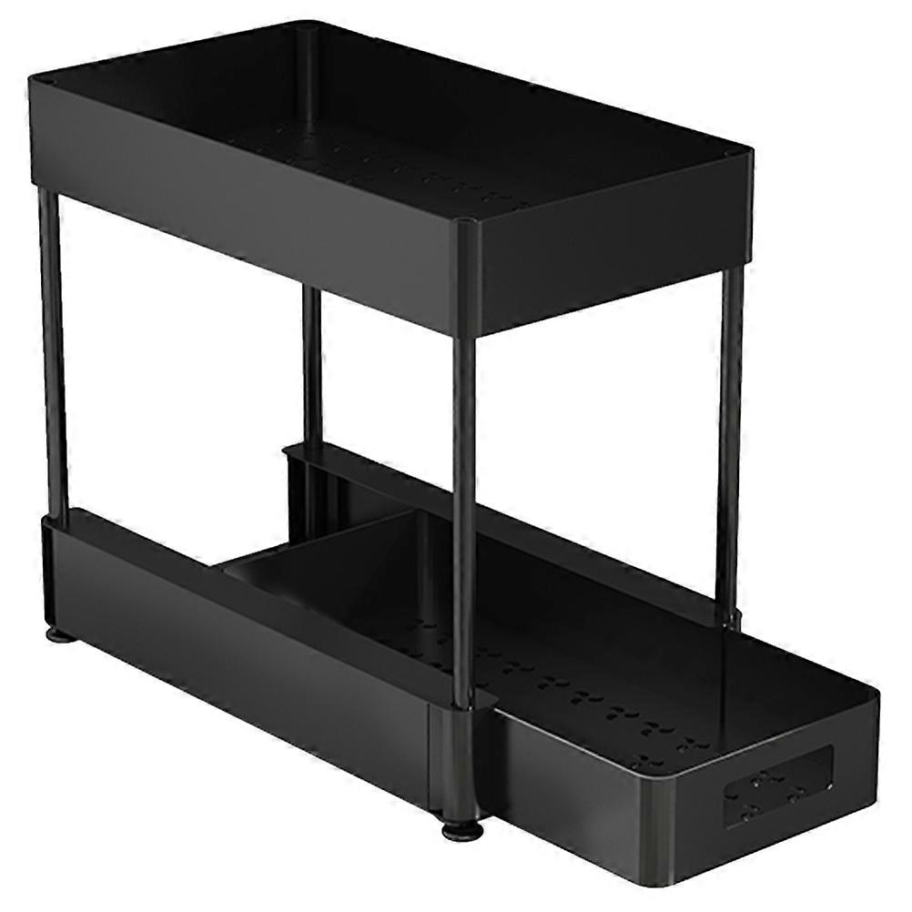 Bathroom Storage Rack Under Sink Organizer 40X33CM Strong Structure Prevent Falling 1Pack