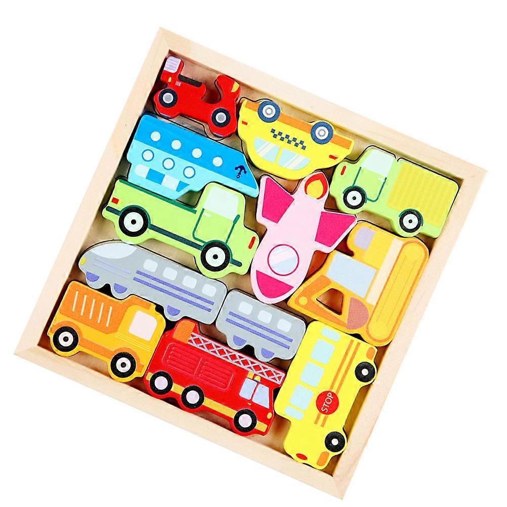 Household Toddler Puzzle Imagination Sparking Learning Activity 16.6x16.6cm 1Set