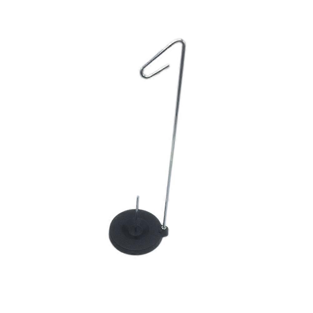 Black Metal Thread Stand for Sewing Storage Holds 1 Spool Cone Organizer with Freestanding Legs