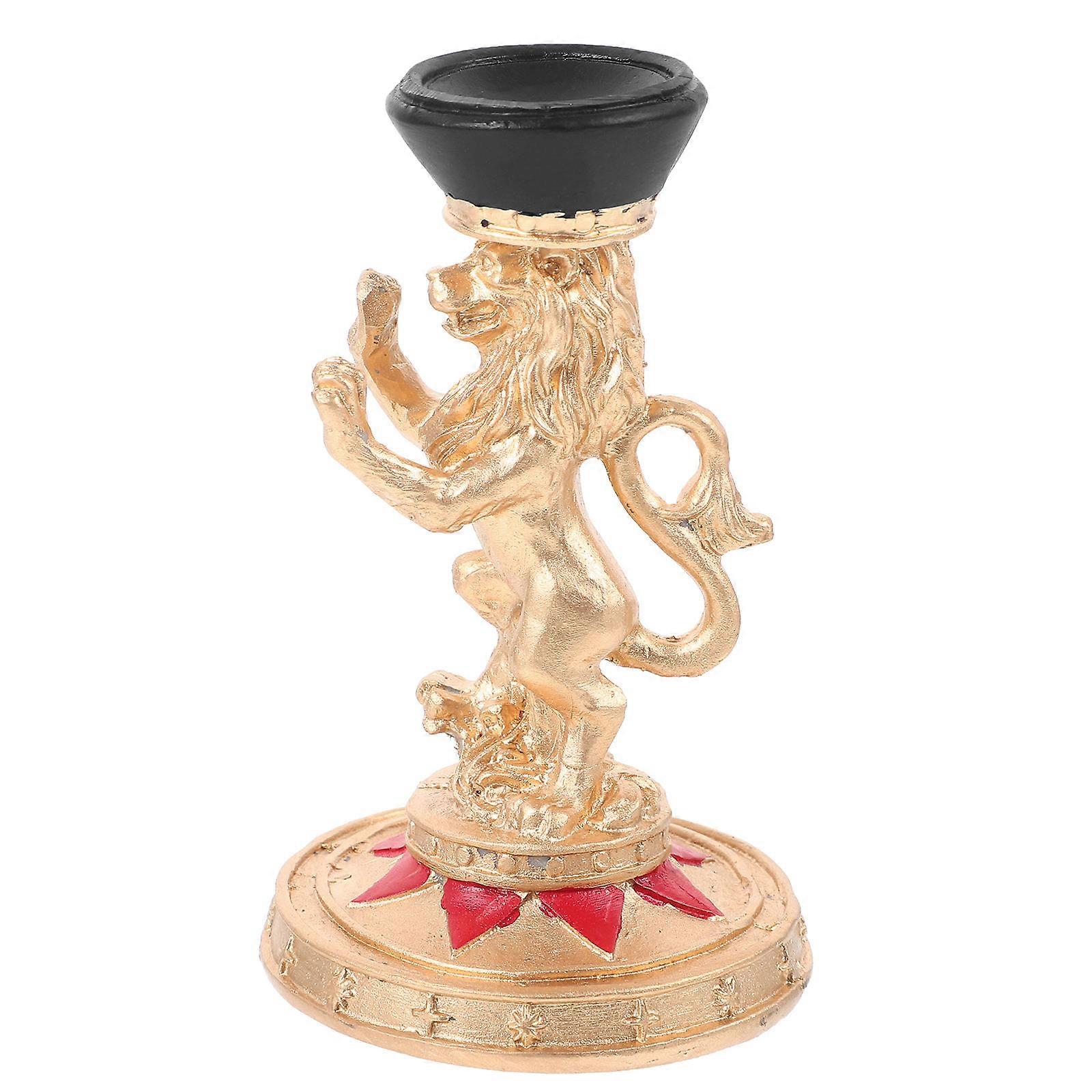 Lion Crystal Display Stand for Minerals, Agate, Collectibles & Artwork – Multi Use Storage Rack for Home & Office Decoration