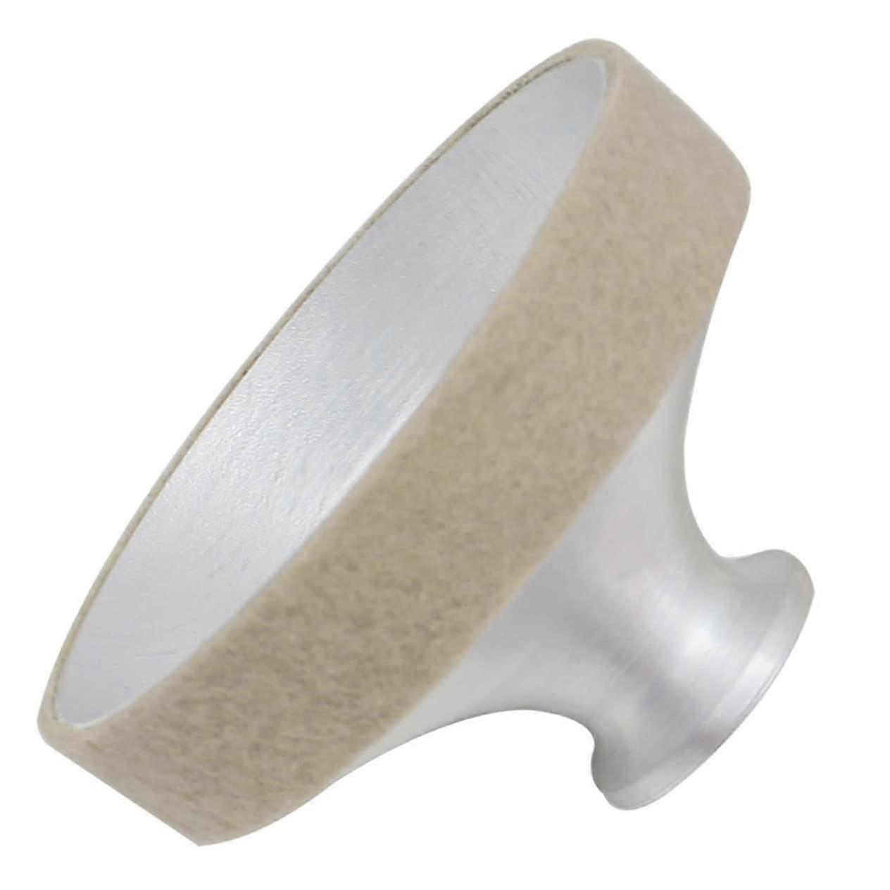 Saxophone Damper Aluminum Alloy Mute for Soprano Saxophone, Durable Practice Accessory 5x5x3.3 cm