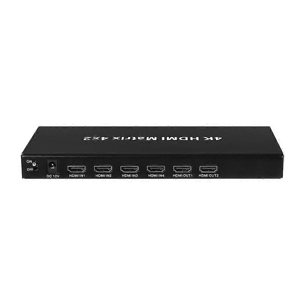 Measy 4 In 2 Out HDMI Matrix Switch EU Plug