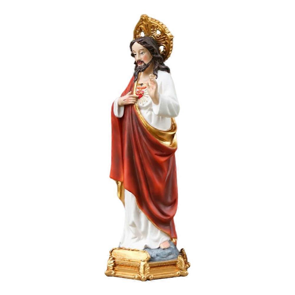 Creative Jesus Shape Ornament for Friends and Christian Households in Assorted Color with High-Detail Features 1Set