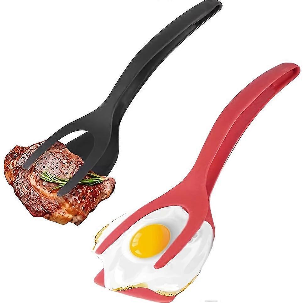 Multifunctional omelette clip with clip design for easy rotation