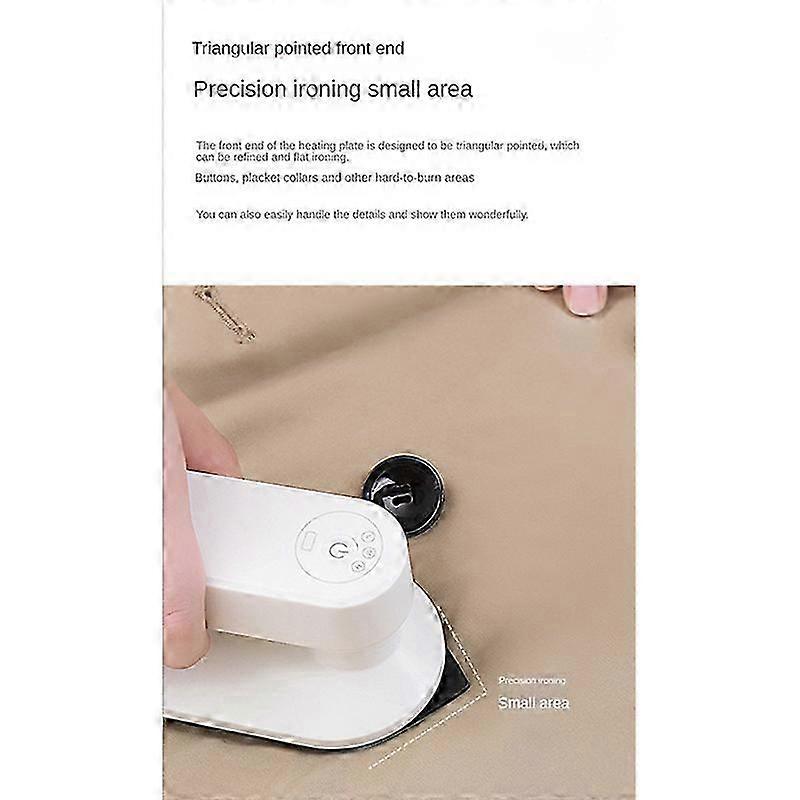 Wireless Electric Handheld Iron for Clothes Mini Portable Rechargeable