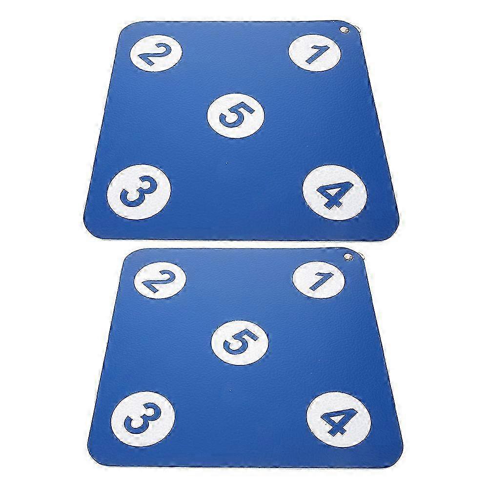 2Pcs Durable Dual-sided Fencing Target For Wall Mounting Training Tool Sturdy Game Portable Fencing Equipment Indoor Fencing Target Fencing Target For
