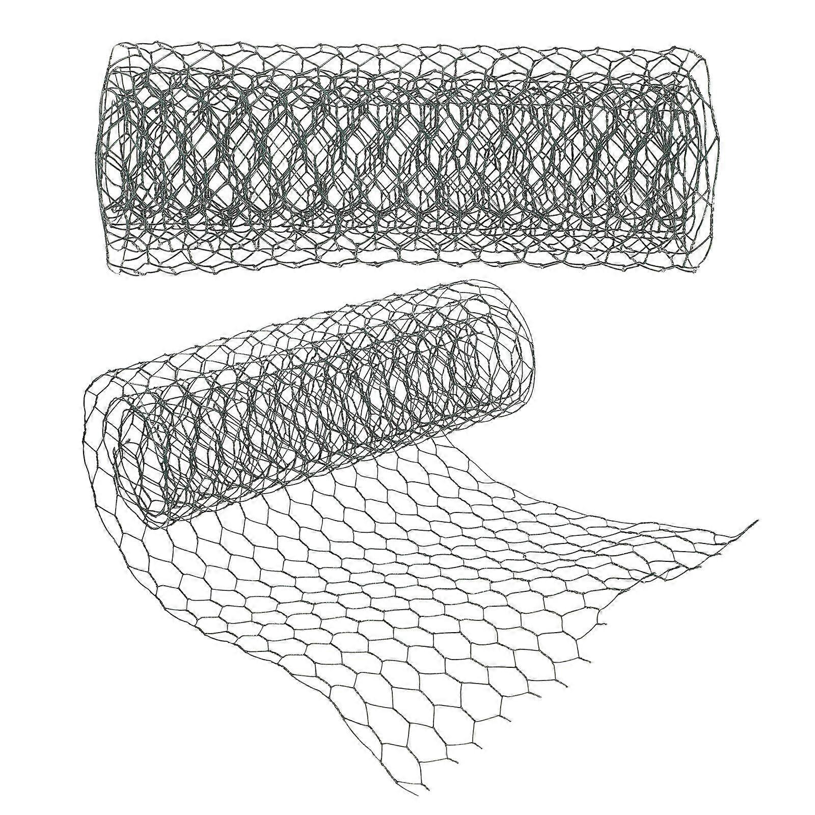 1 rull med Floral Wire Netting Flower Arrangement Mesh Netting Chicken Wire Netting