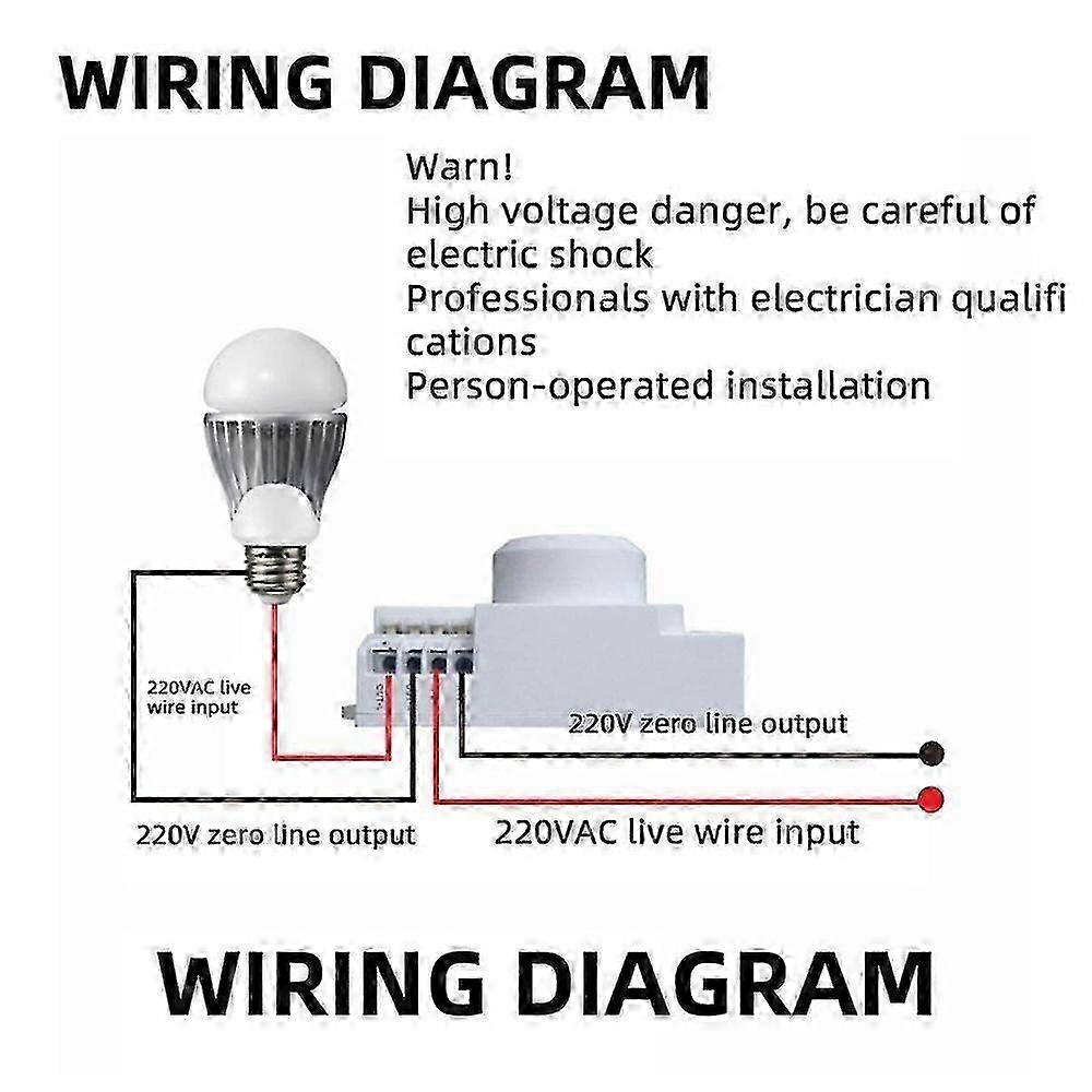 5.8GHz Microwave Radar Sensor Switch Knob Switch Adjustment LED Light Sensor Switch Human Motion Detector js