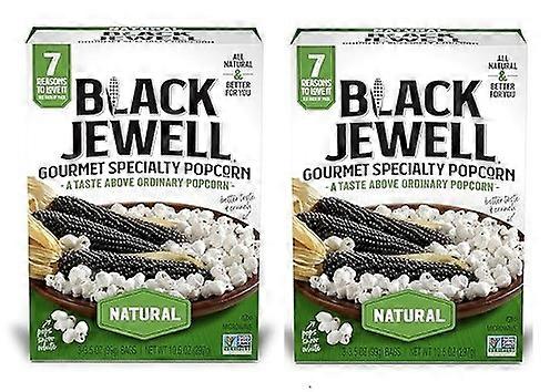 Black Jewell Natural Microwave Popcorn 2 Pack