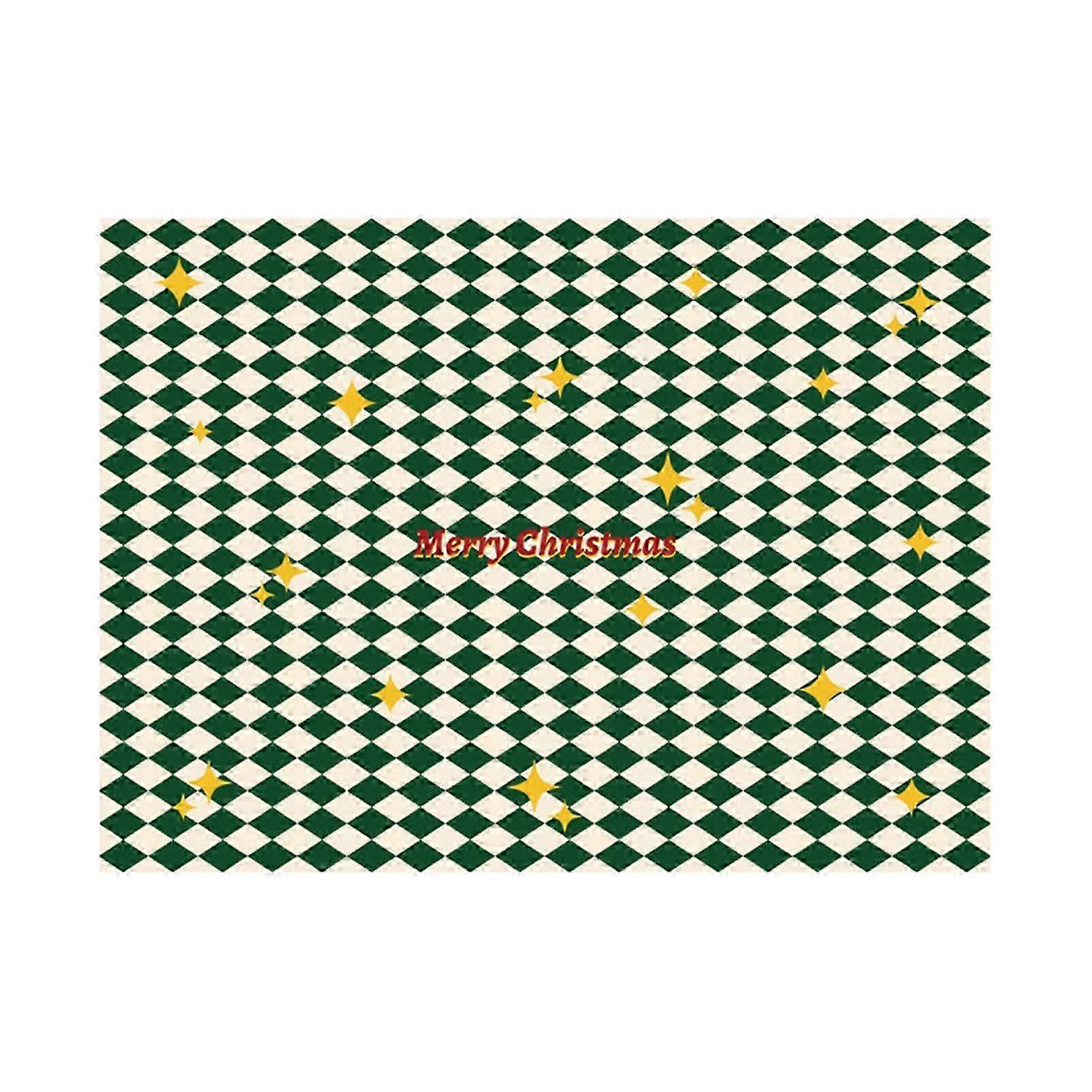 Decorative Christmas tablecloth for lunch, rectangular Christmas tablecloth
