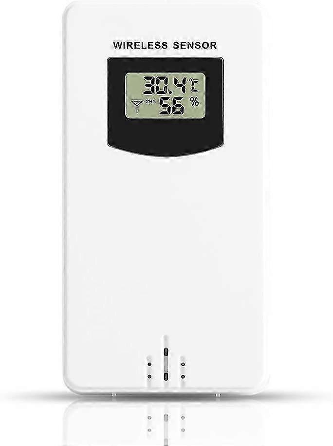 Weather Station Accessories, Wireless Sensor Probe Temperature Monitor Outdoor Replacement Sensor