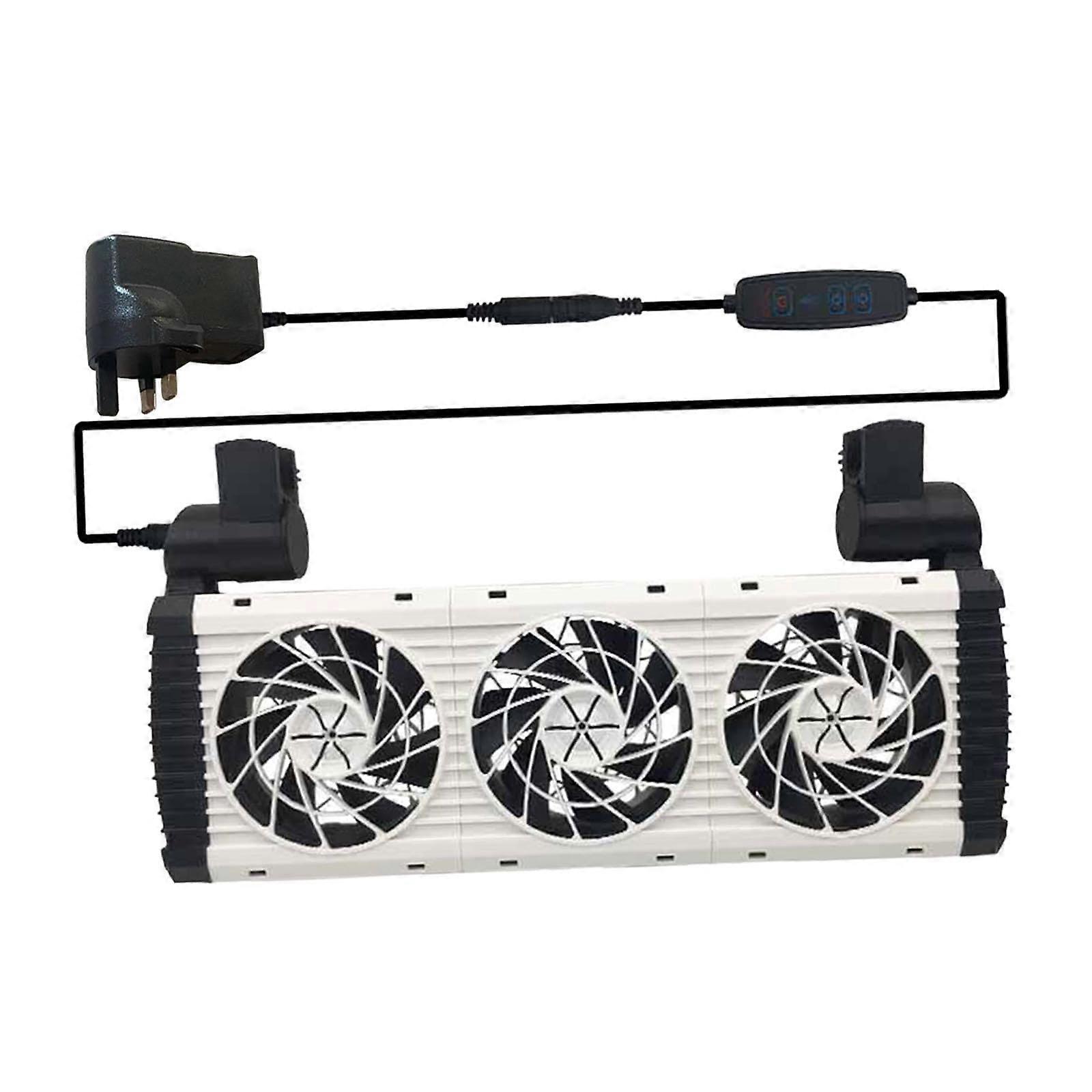 Pet Tank Cooling System With Adjustable Temperature Control For Fish Tanks, Durable Plastic Housing, Low Power