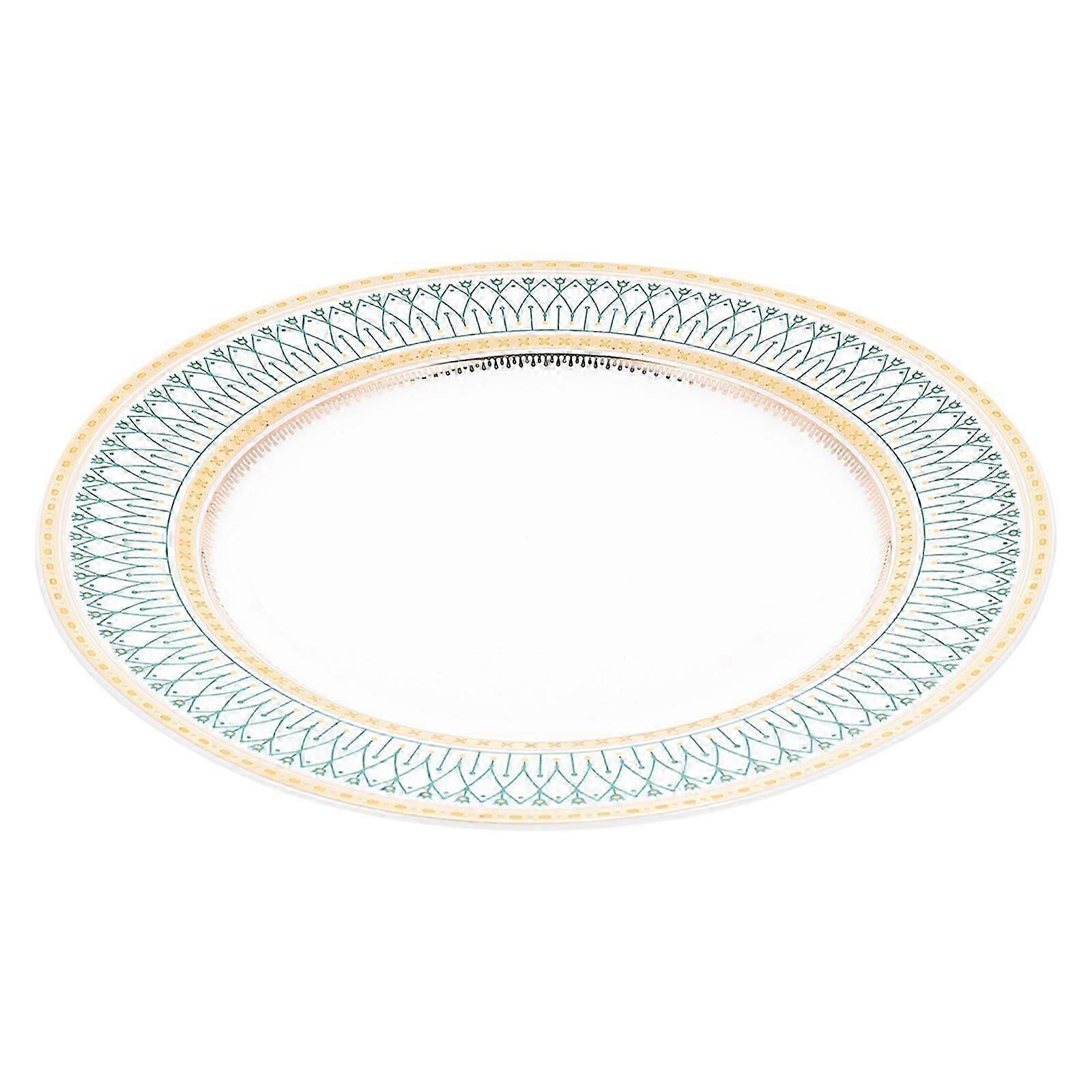 Multi-function Square Dessert Plate Assorted Color Perfect For Steak 21X21CM 1Pcs