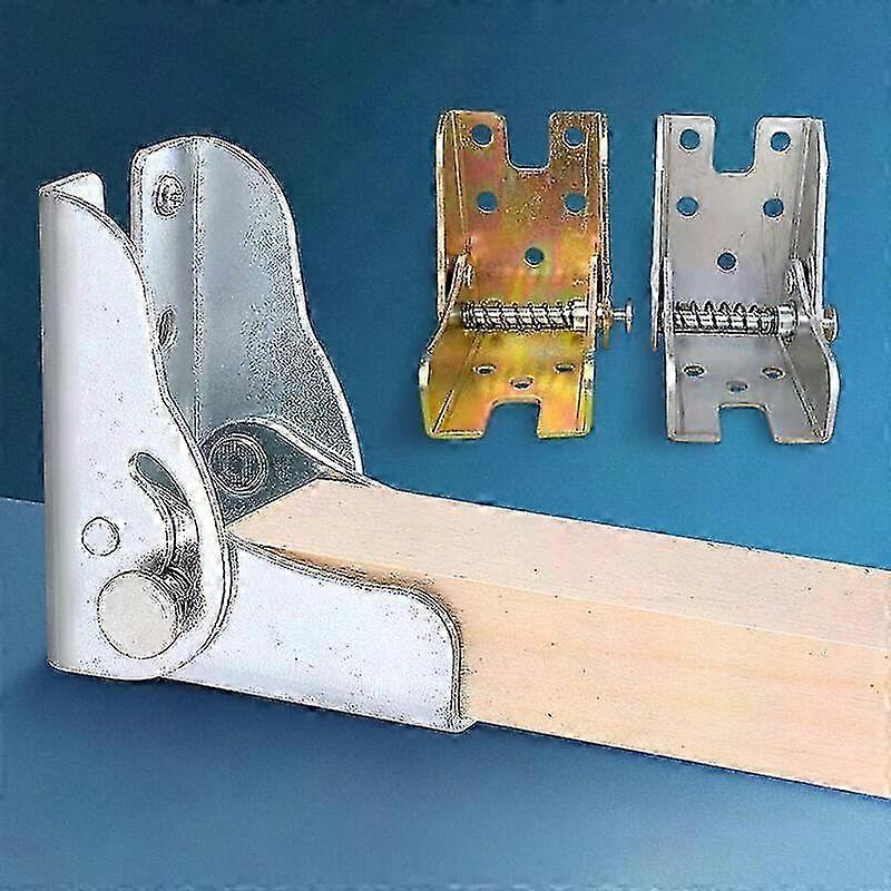 أرجل طاولة مفصلية قابلة للطي - قفل ذاتي بزاوية 90 درجة - أجهزة قابلة للطي لتمديد الكرسي