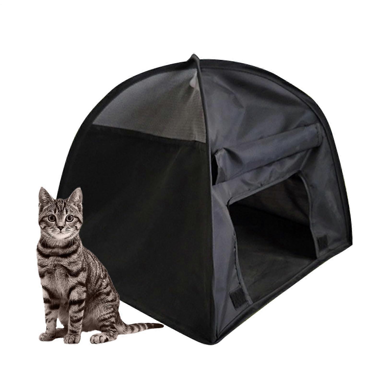 Dog Sun Protection Tent Foldable Outdoor Pet Shelter With Breathable Mesh And UV Blocking Shade Canopy For Pets
