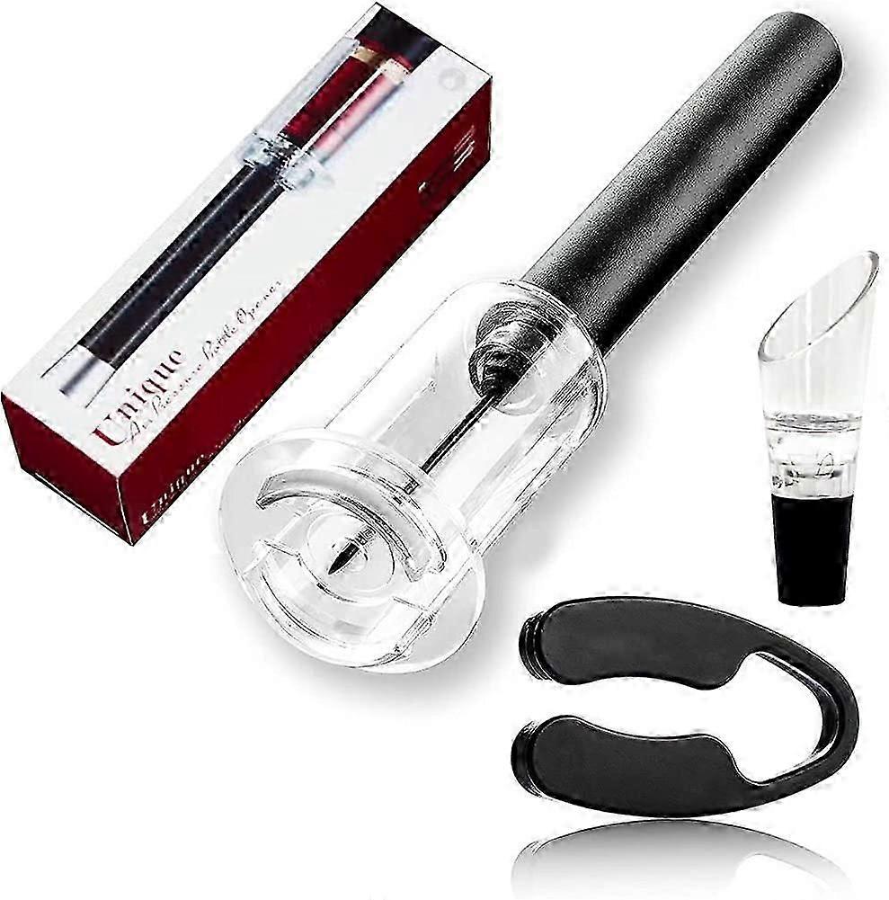 酒压开瓶器压缩空气开瓶器带铝箔切割器开瓶器气压软木塞弹出开瓶器开瓶器开瓶器