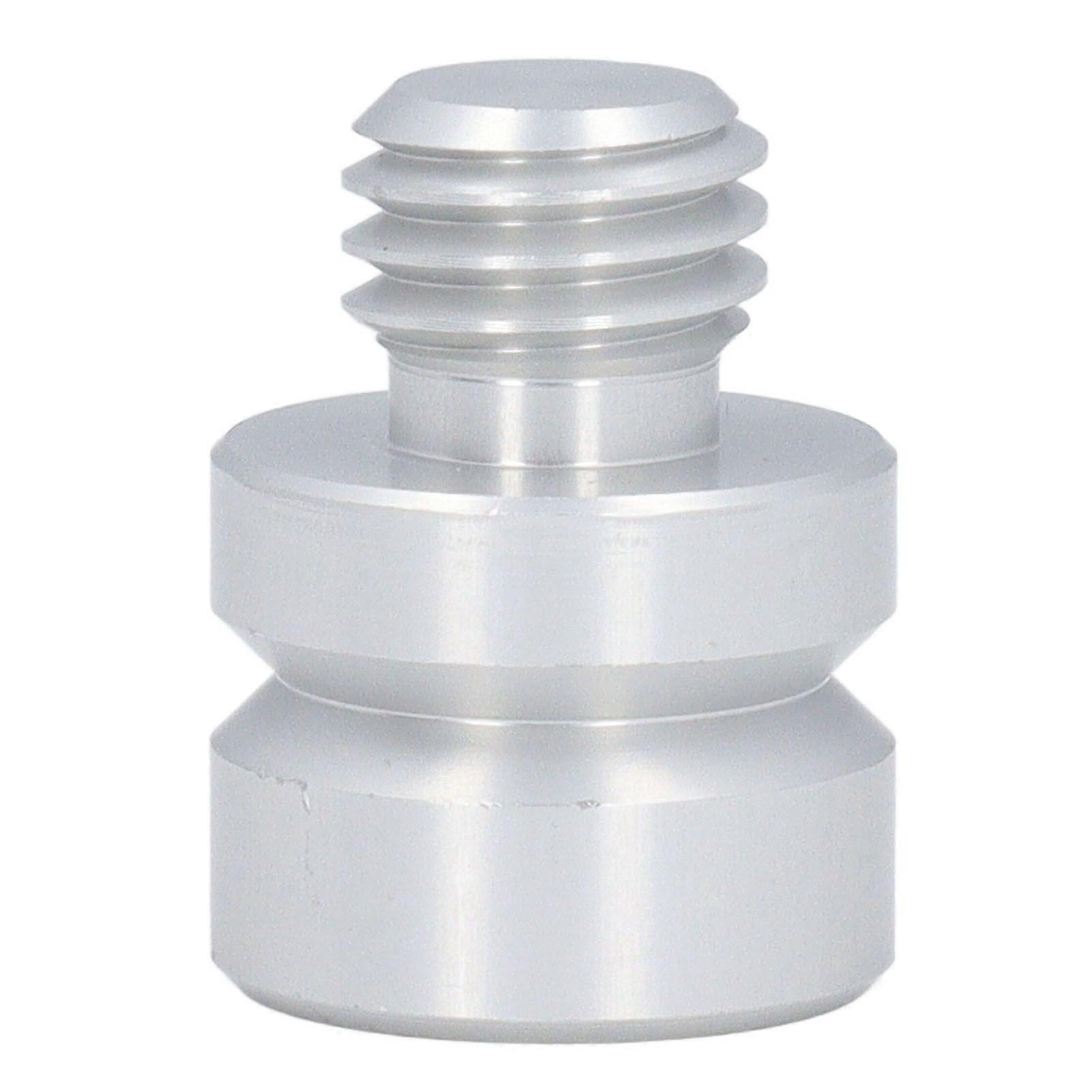 Prism Adapter 5/8x11 Thread 20mm Long Aluminum GPS RTK Adapter for Tripod Total Station Base Centering Rod