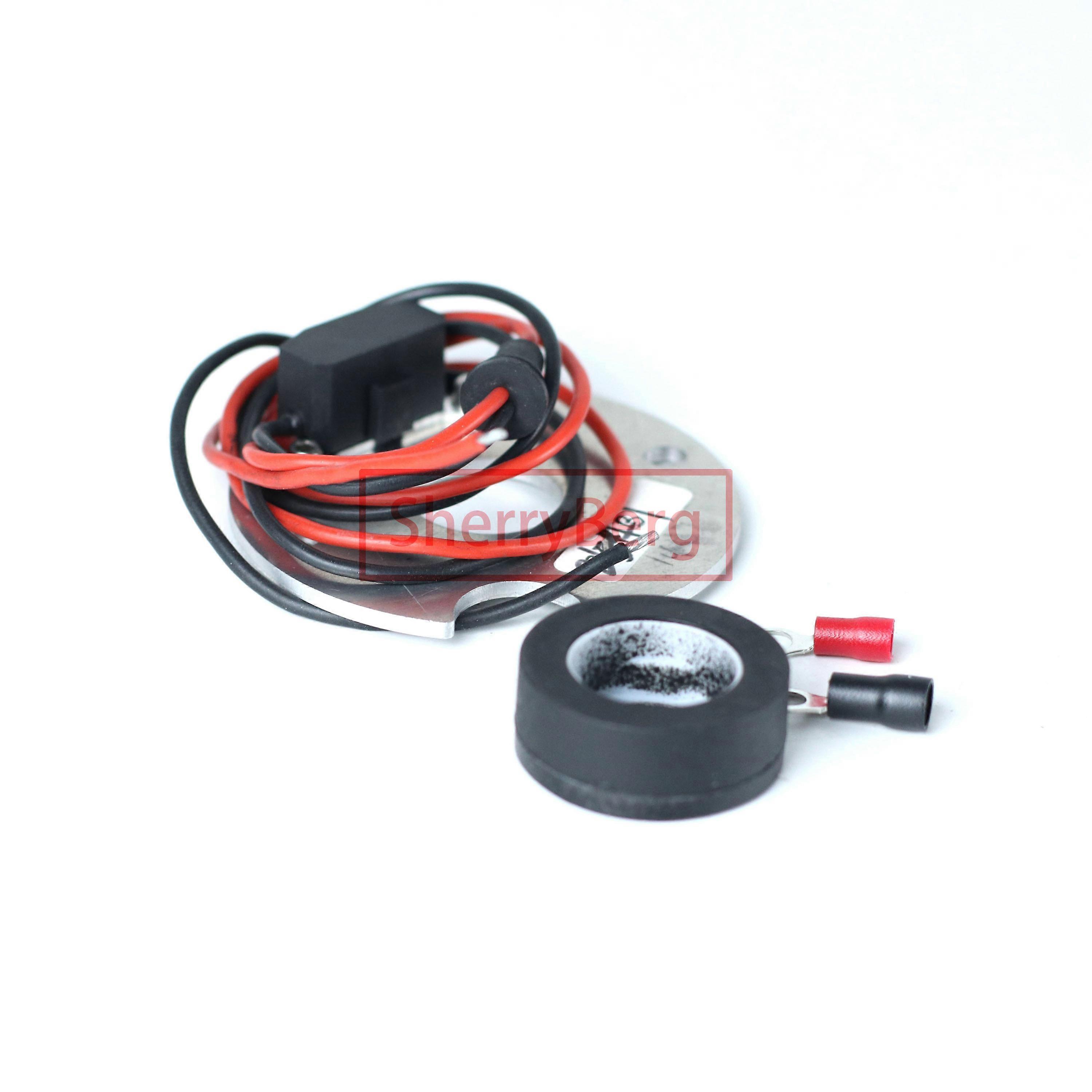 Applicable SherryBerg Distributor Electronic Ignition Kit for Jeep Willys Autolite Prestolite 1941 1942 1943 1944 1945 either 6 or 12 volts