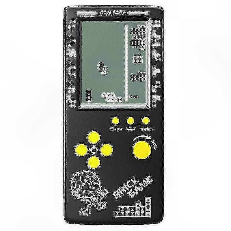 Classic Tetris Handheld Console Portable Puzzle Game Player Retro Brick Game Machine Requires Batteries Not Included