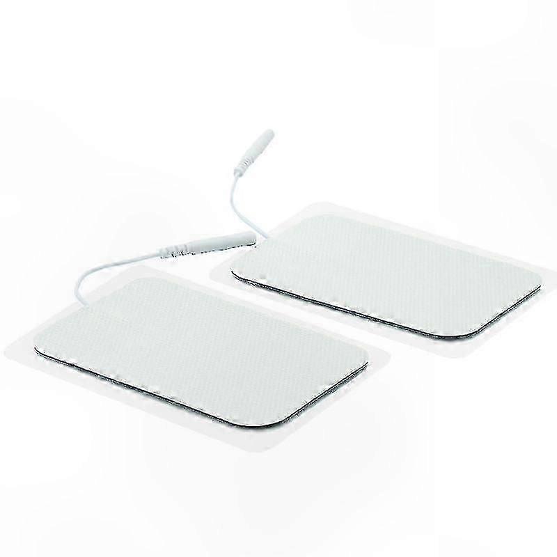 10-Pack TENS Unit Replacement Pads, 7cm x 12cm Large Electrode Pads for Muscle Stimulation Devices