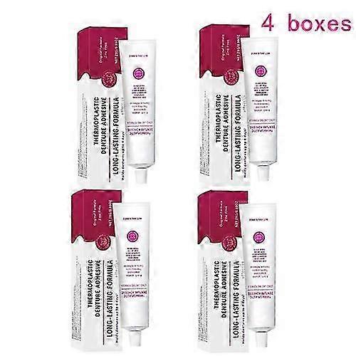 Soft Reliner Denture Adhesive Cushion Grip Thermoplastic 1oz 28g