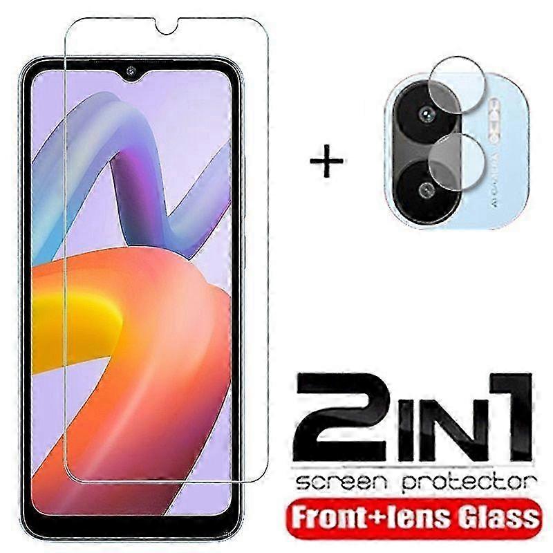 2Pcs Tempered Glass For Redmi A1 Plus Screen Protector