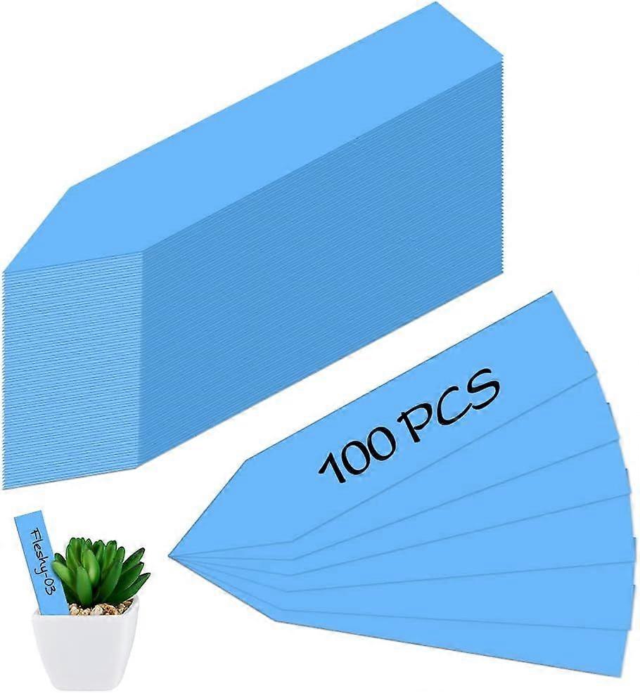 100pcs plastic plant markers plant labels for labeling
