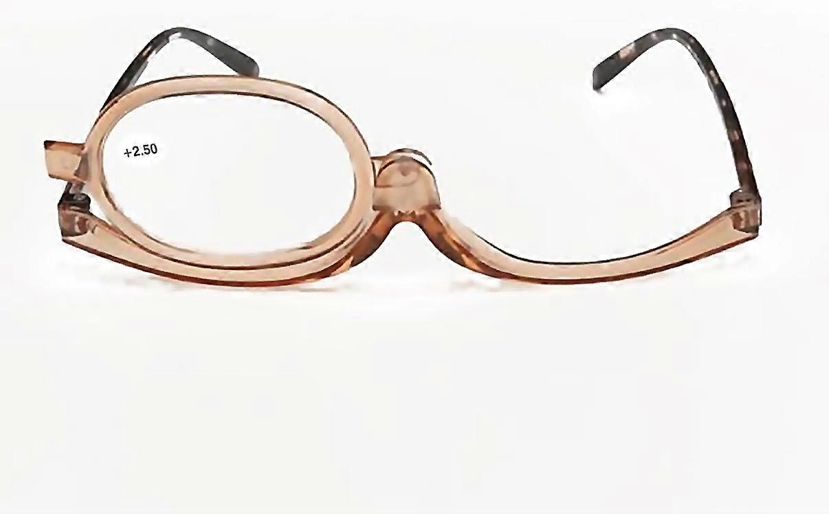For Makeup Presbyopia Glasses Single 180 Degree Rotating Makeup Glasses Multi Functional Flip Design