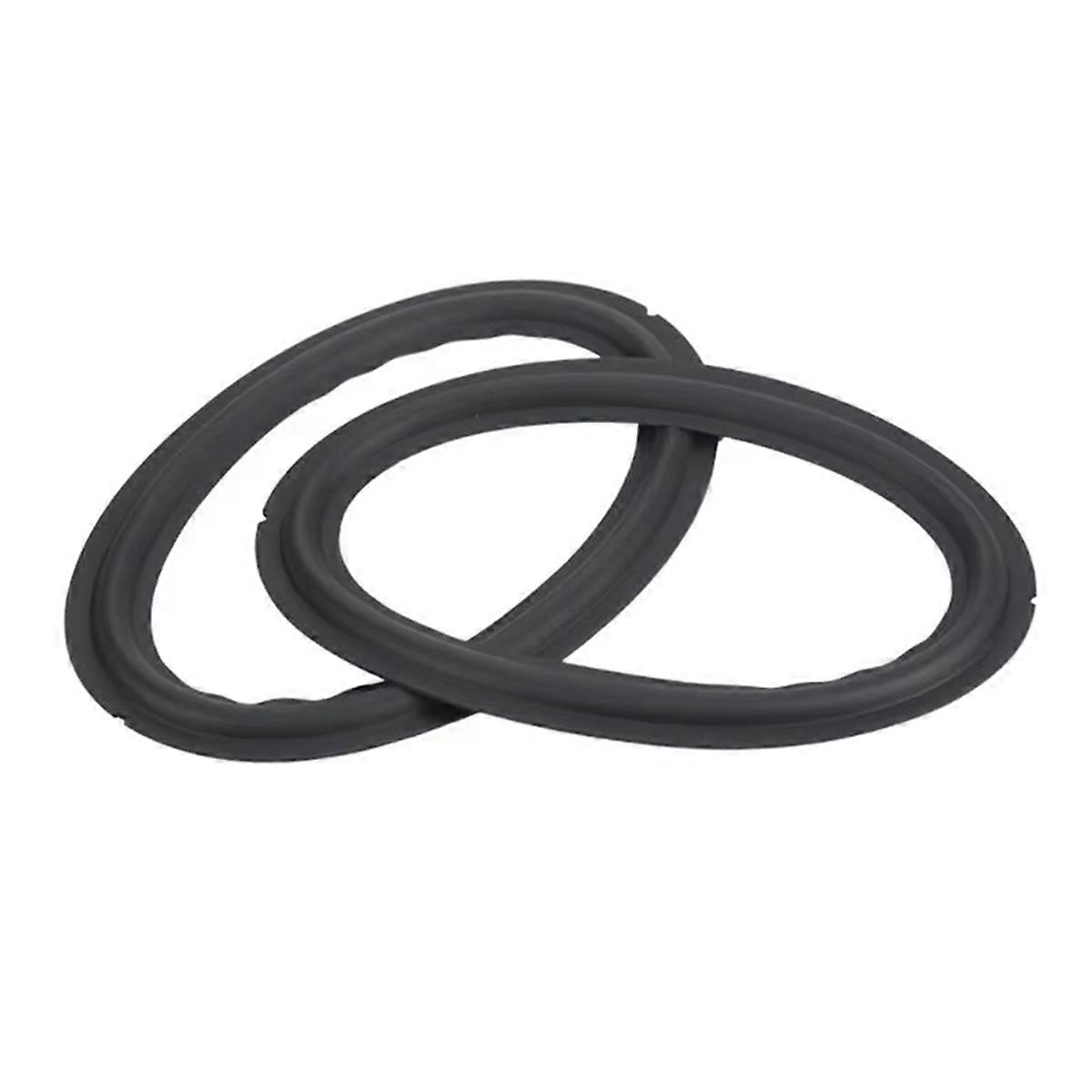 2Pcs 6x9 Inch Car Speaker Repair Kit Rubber Surrounds DIY Folding Edge Sound Box Suspension Repair Parts