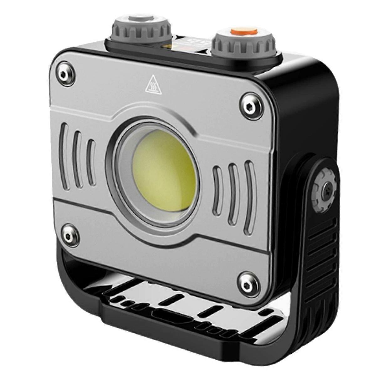 Work Floodlight Strong LED COB Camping Tent Lamp Rechargeable Waterproof Emergency Portable Lanterns Stepless Dimming
