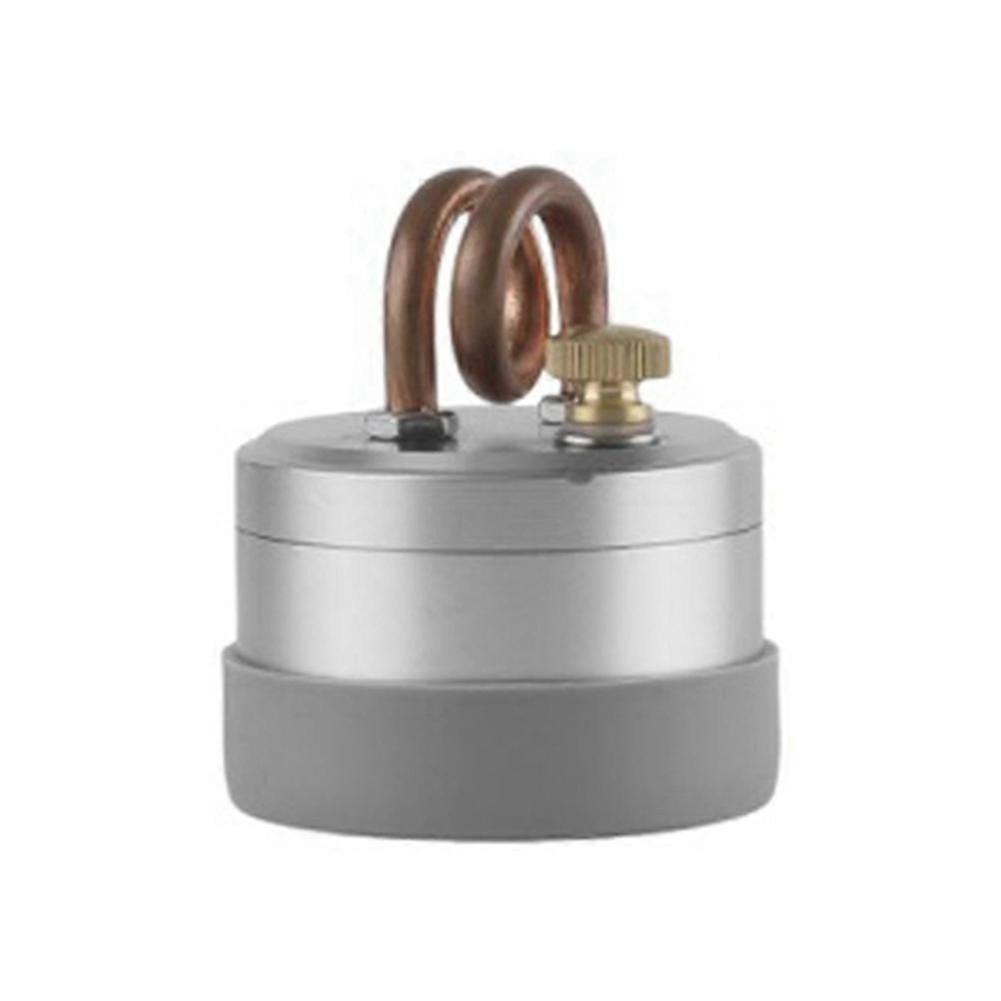 Mini Alcohol Stove Outdoor Portable Solid Shell Silver