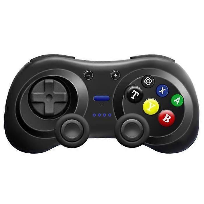 PIMPIMSKY Black Pro Gamepad - Switch Compatible - Model 8586 - Bluetooth - 5h Battery