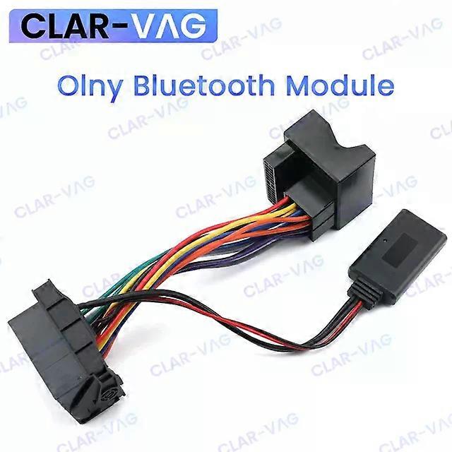 Suitable for  BMW E60 E63 E64 E61 Bluetooth 5.0 Module Receiver Adapter Radio Stereo AUX Cable Adapter 12Pins Plug and Play