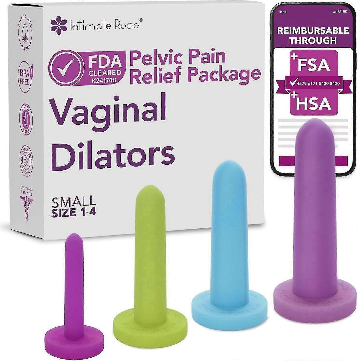 موسعات مهبلية صغيرة لعلاج قاع الحوض وتخفيف آلام التشنج المهبلي