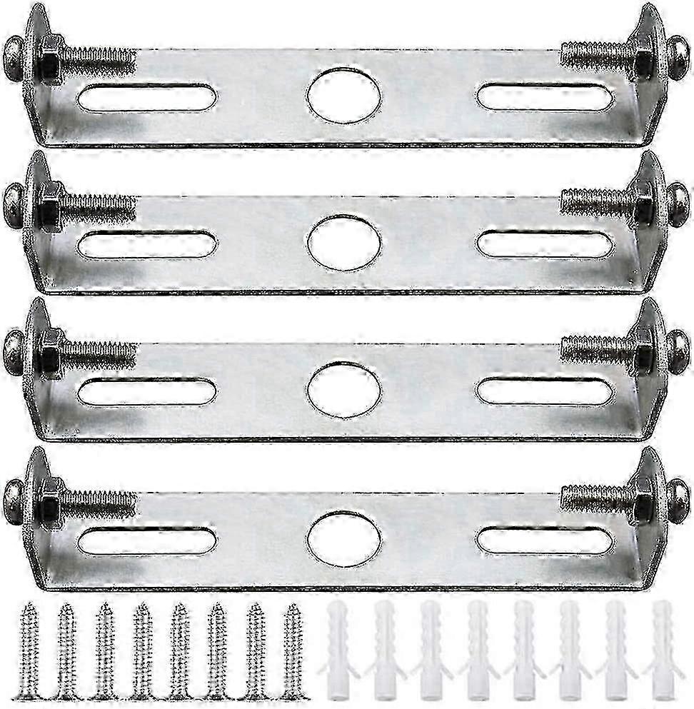 Light Base Plates for Ceiling Fixture - 4-Piece Holder Set with 105mm Plates
