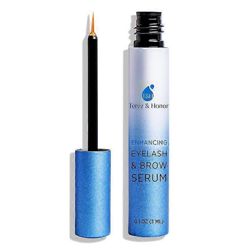 3ml Eyelash Growth Serum Lengthen Thicken Volumize Eyelashes Curl Eyebrows Gentle And Effective Non-irritating Sensitive Skin