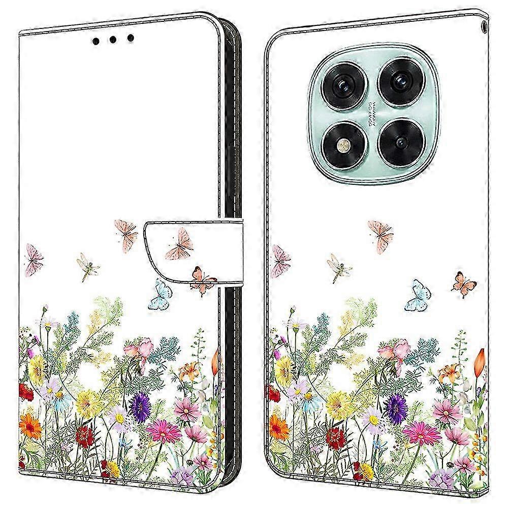 For Xiaomi Redmi Note 14 Pro 5G Leather Case Pattern Printing Wallet Stand Flip Phone Cover