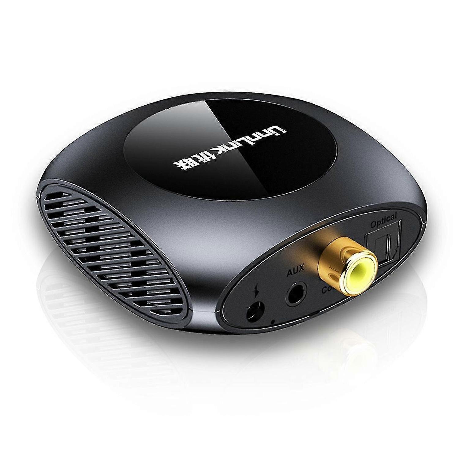 Unnlink HDMI-Compatible Audio Extractor 4K HD to SPDIF Optical Toslink Coaxial 3.5mm Aux Converter f