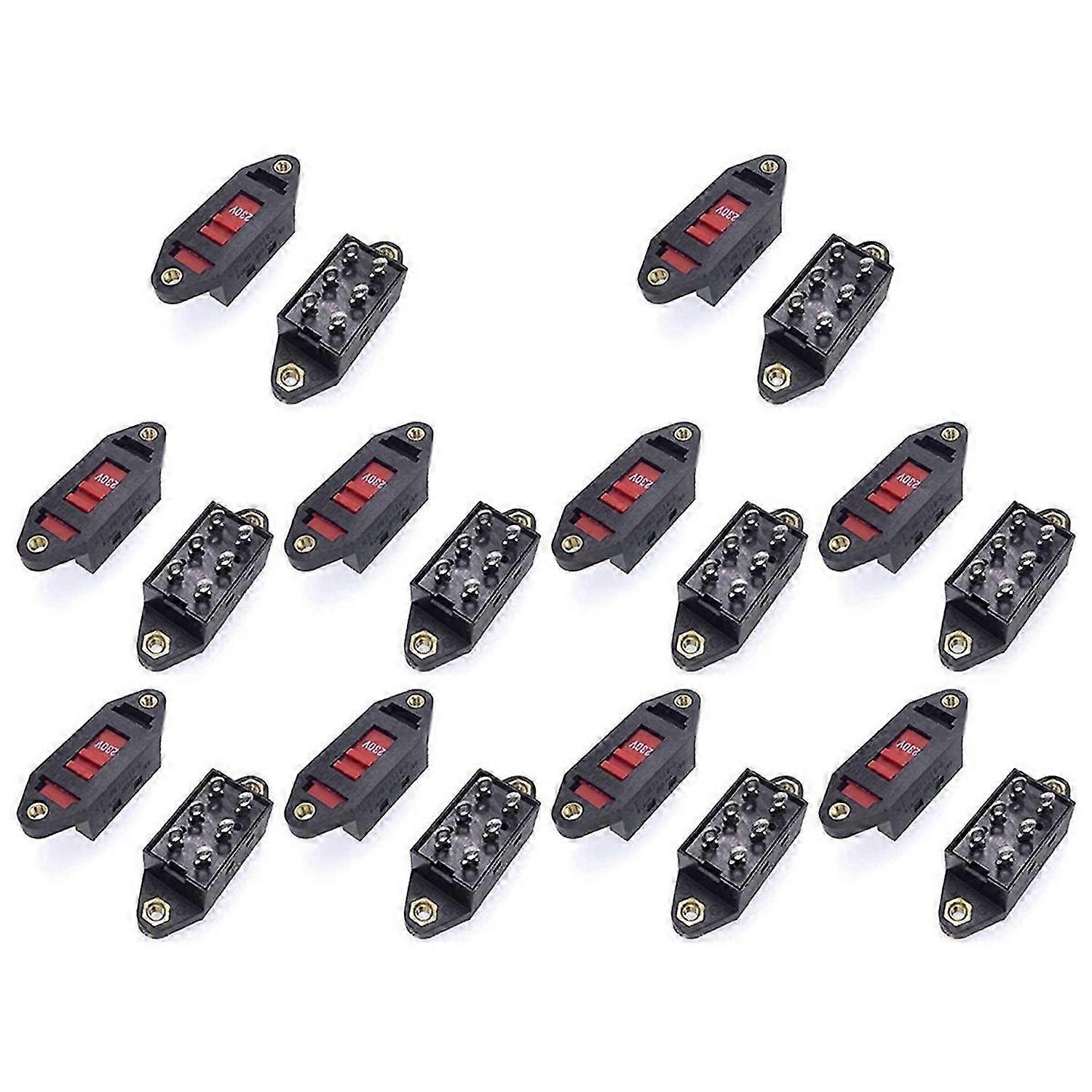 6Pin 110V-220V Power Voltage Conversion Switch 110V-220V Slide Toggle Switch Suitable for Circuits C