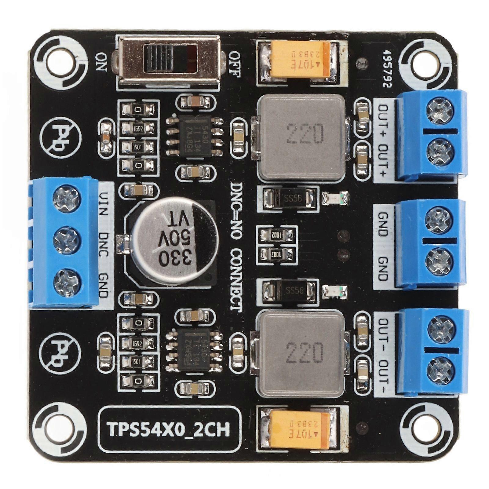 Positive Negative Dual Output Module TPS5430 12V 15V Reverse Connection Protection Low Noise Voltage Converter Module